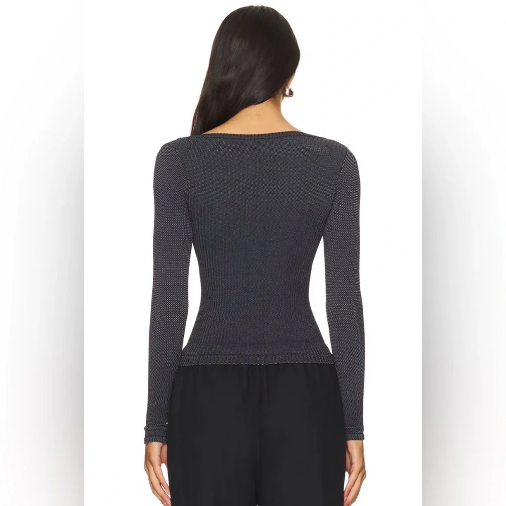 Intimately FP Clean Slate Seamless Layering Top In Black NWT - Picture 3 of 7